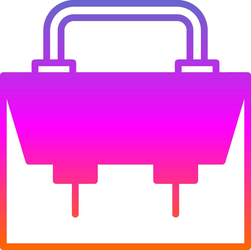 Briefcase Vector Icon Design