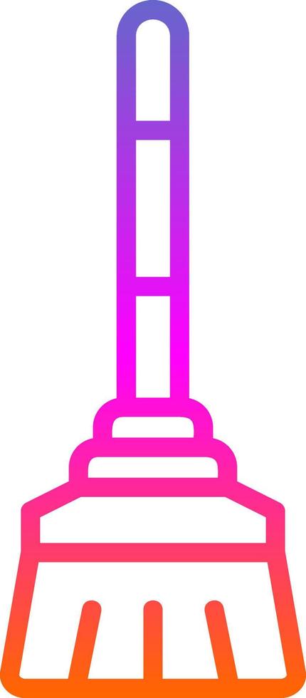 Broom Vector Icon Design