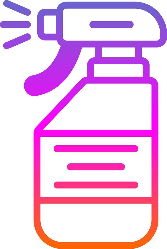 diseño de icono de vector de spray de limpieza