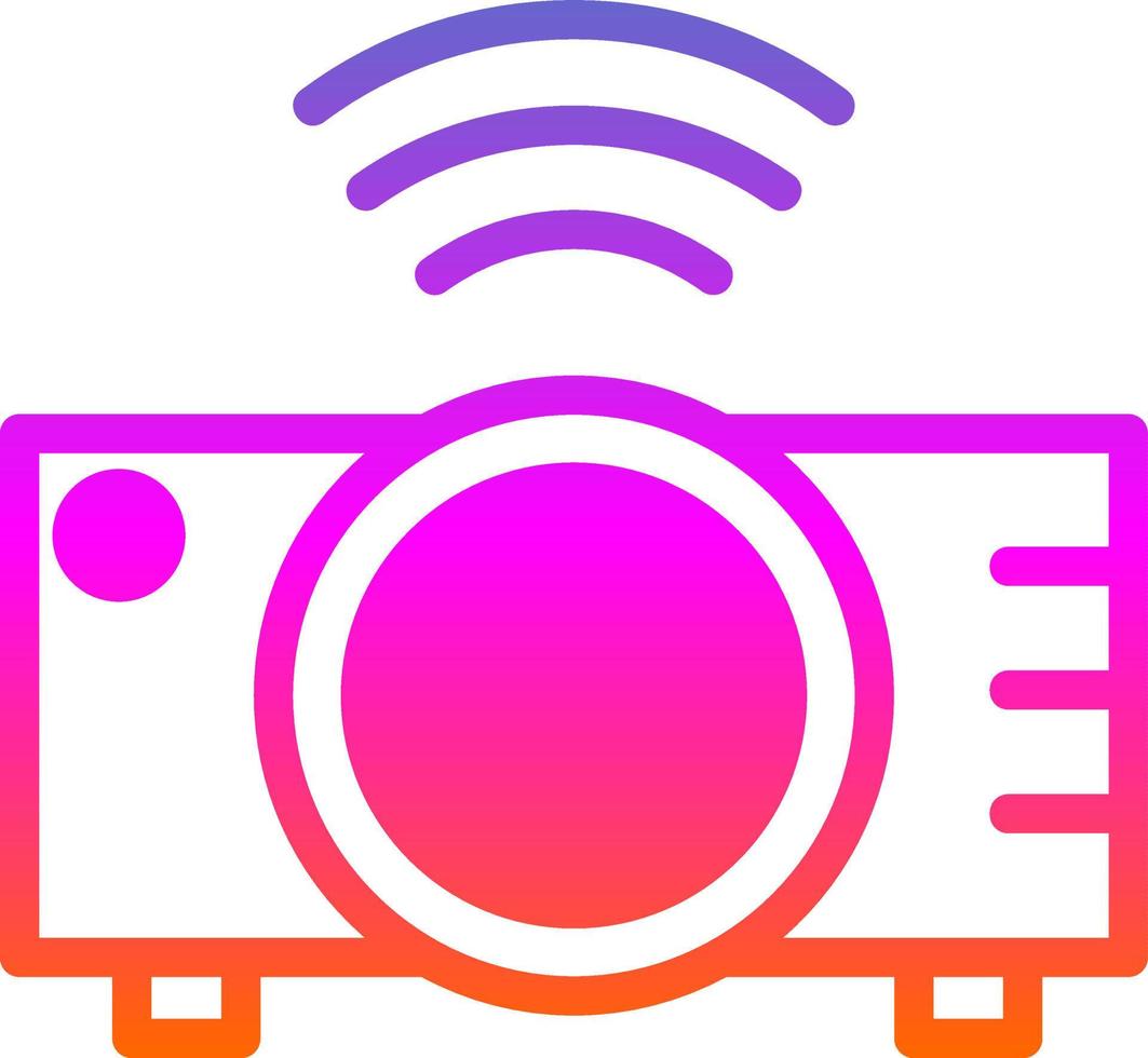 Projector Vector Icon Design