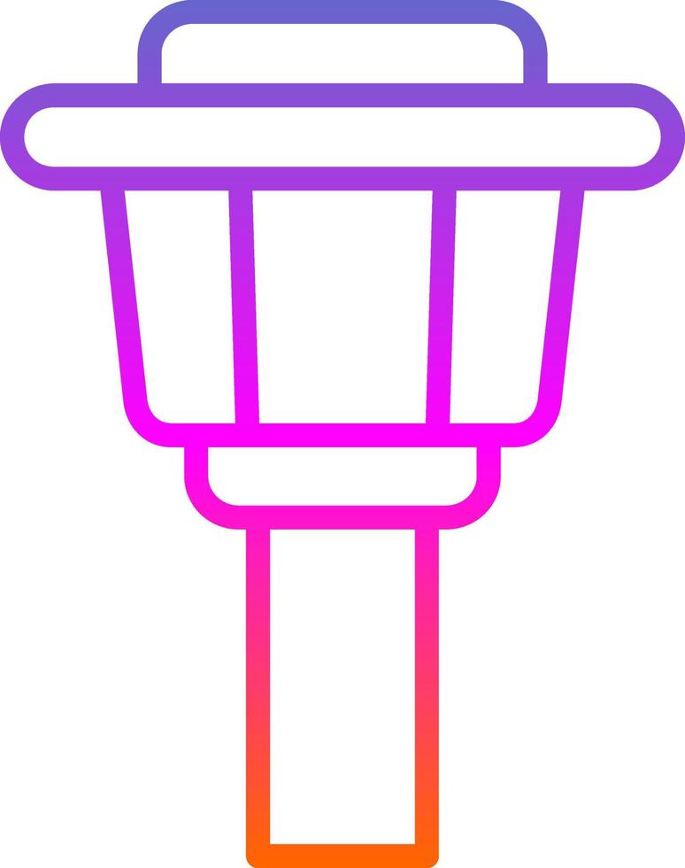 Control Tower Vector Icon Design