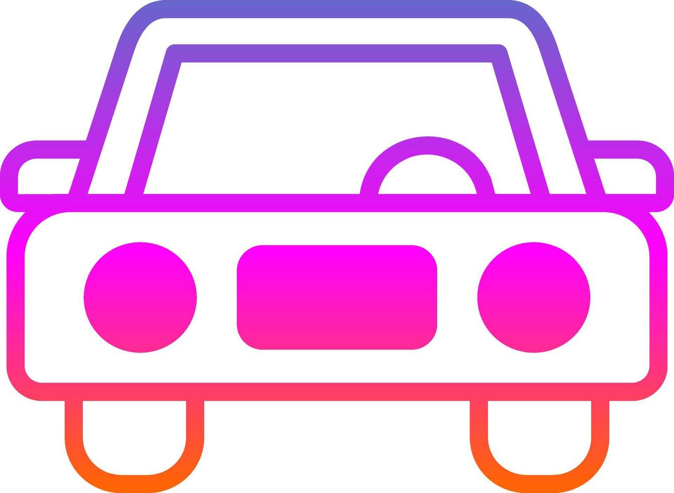 diseño de icono de vector de coche