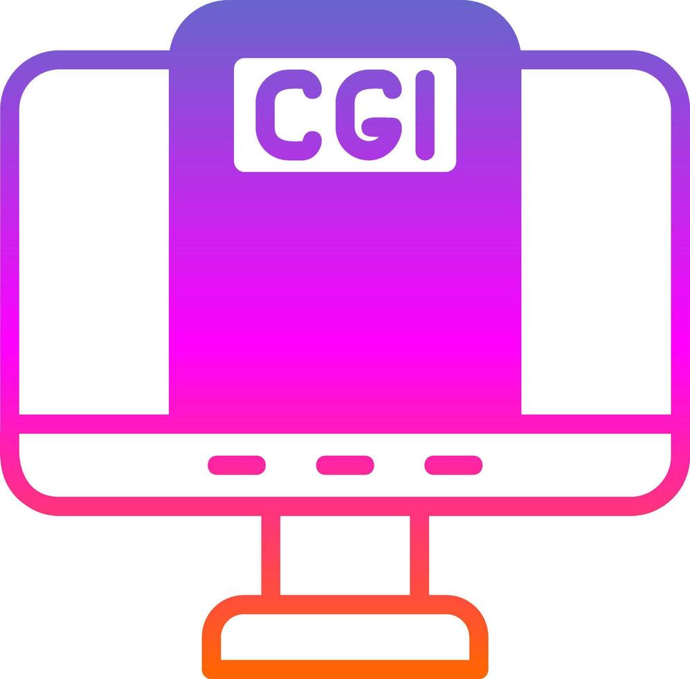 Cgi Vector Icon Design