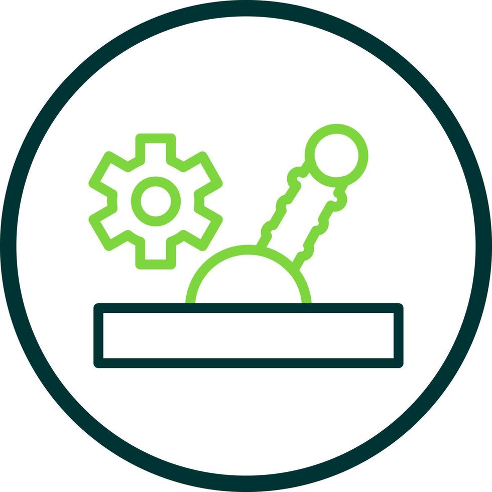 Lever Vector Icon Design