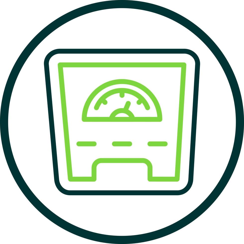Weight Scale Vector Icon Design