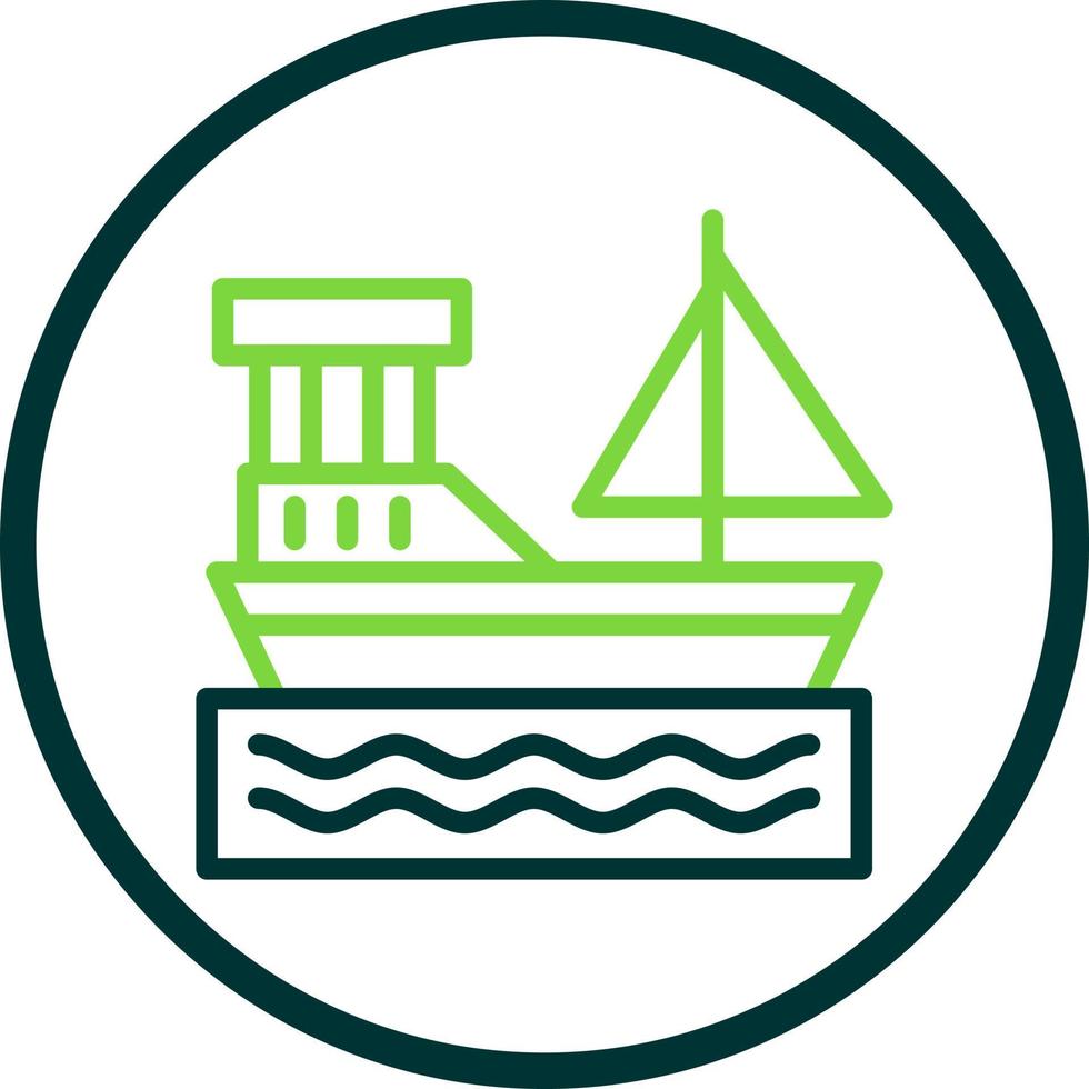 Boat Vector Icon Design