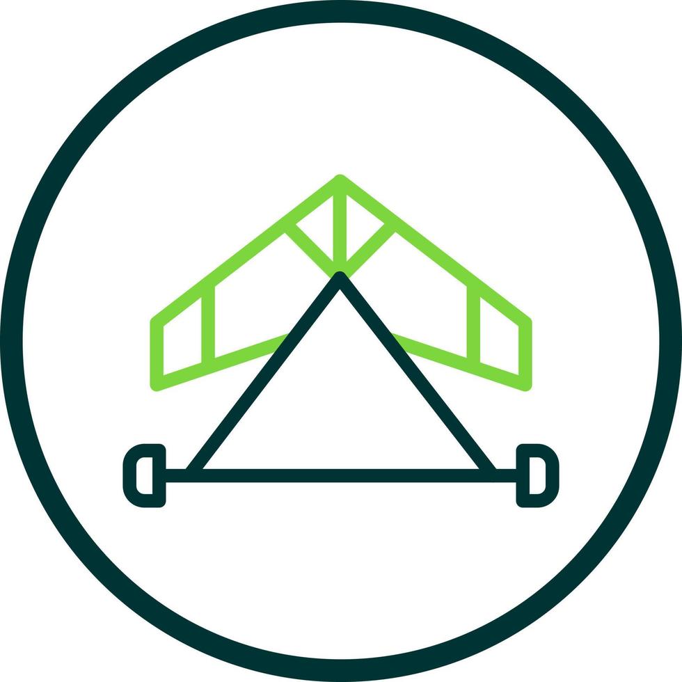 Gliding Vector Icon Design