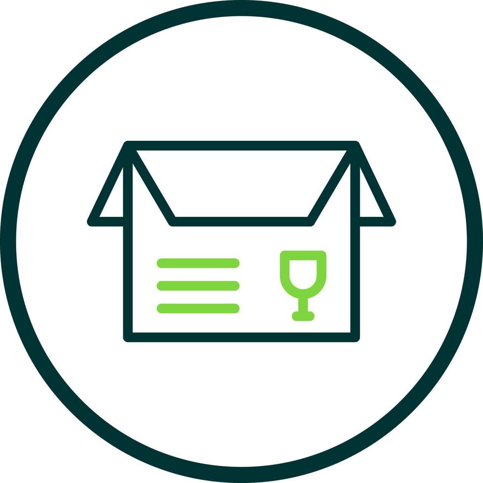 Open Box Vector Icon Design