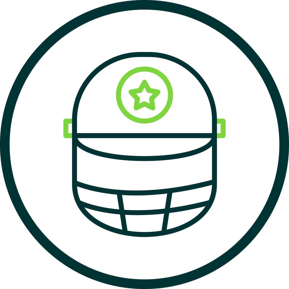 diseño de icono de vector de casco