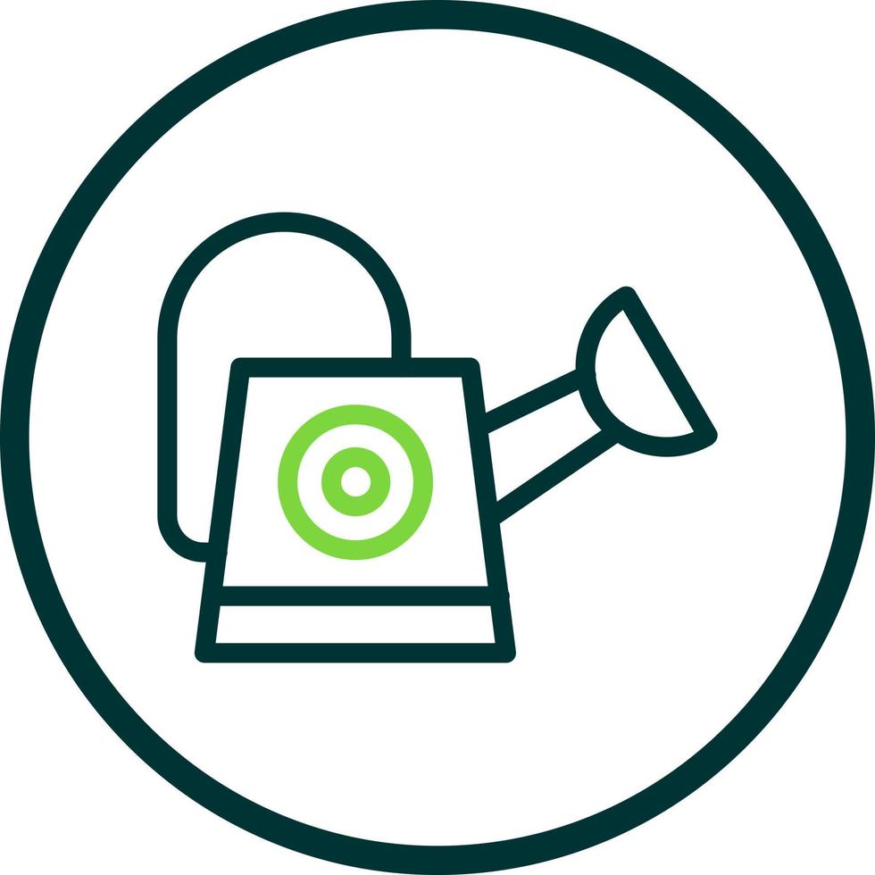 Watering Can Vector Icon Design