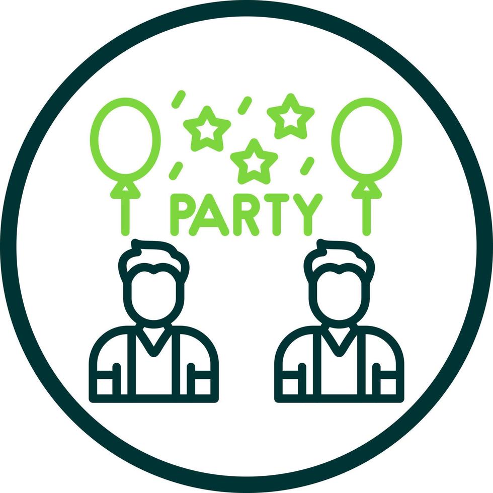 Party Vector Icon Design