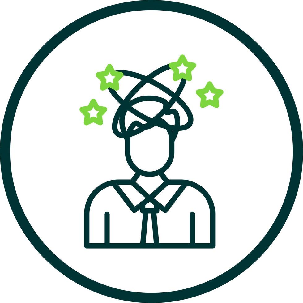Dizzy Vector Icon Design