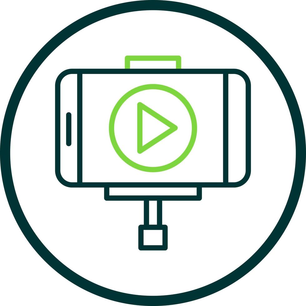 Vlog Vector Icon Design