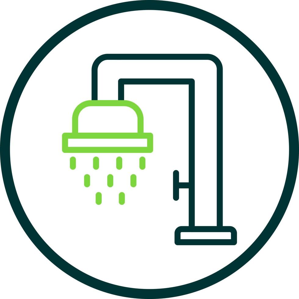 Shower Vector Icon Design