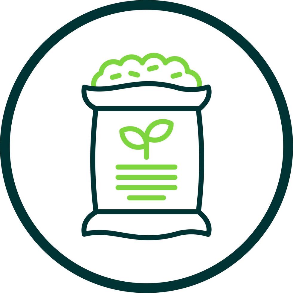 diseño de icono de vector de compost