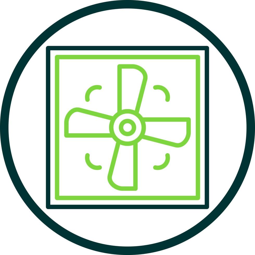 Ventilation Vector Icon Design