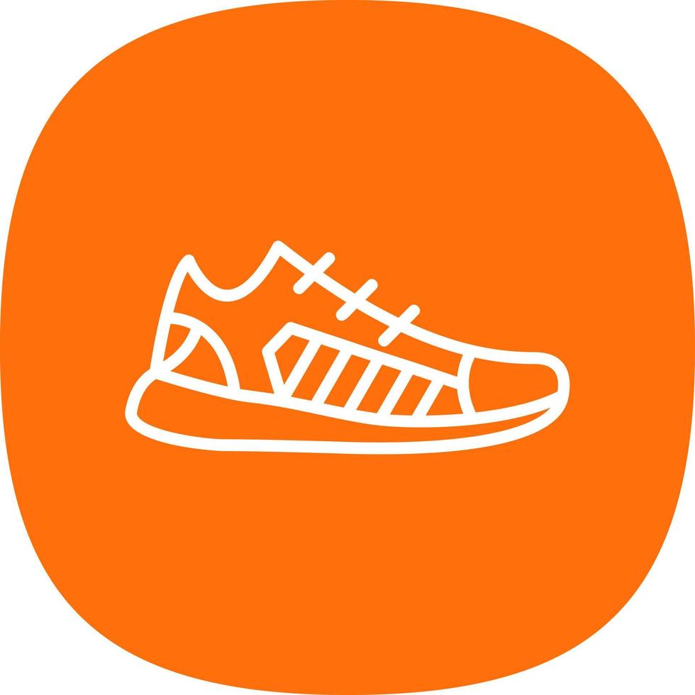 diseño de icono de vector de zapatillas