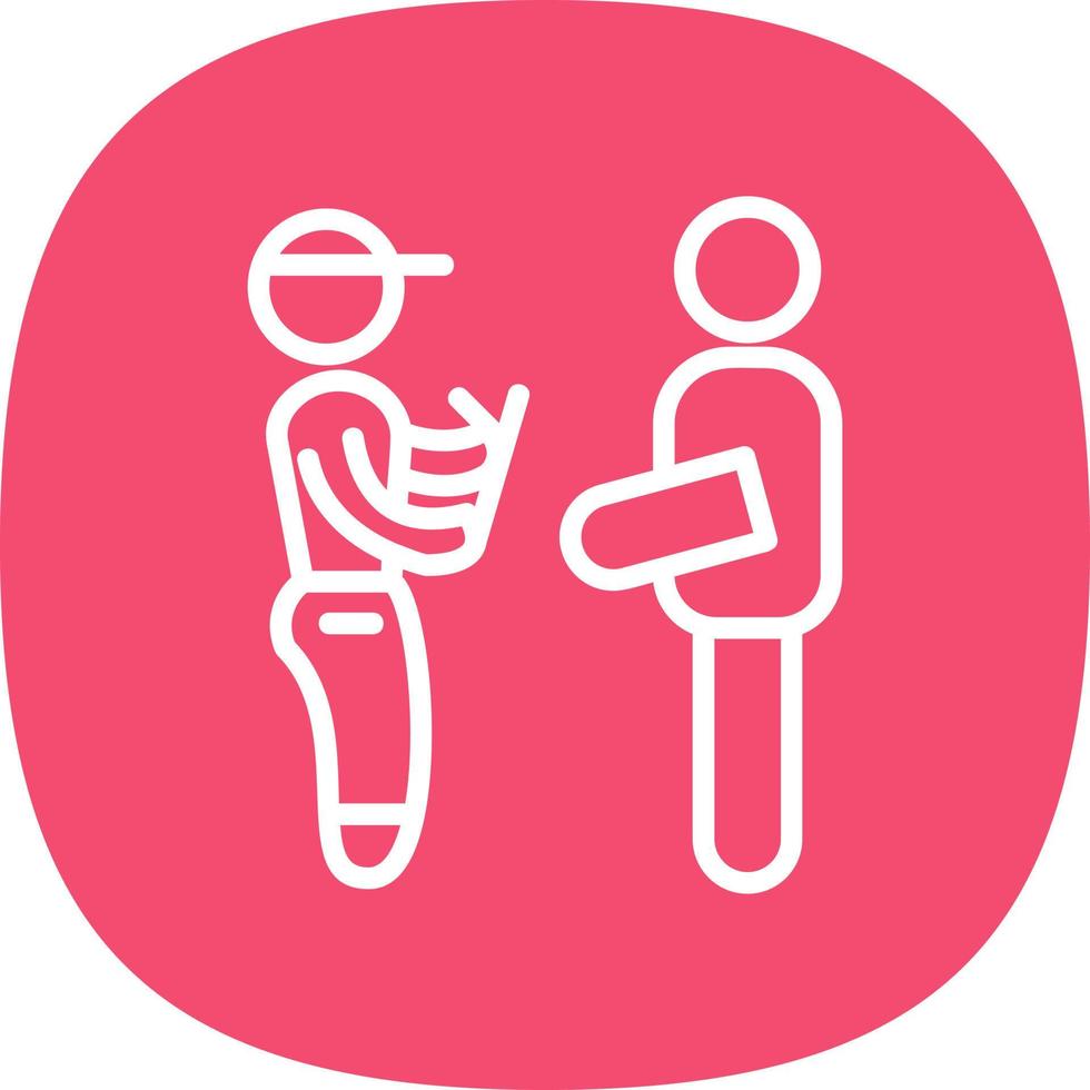 Receiving Vector Icon Design