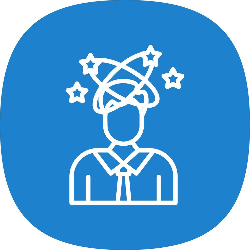 Dizzy Vector Icon Design