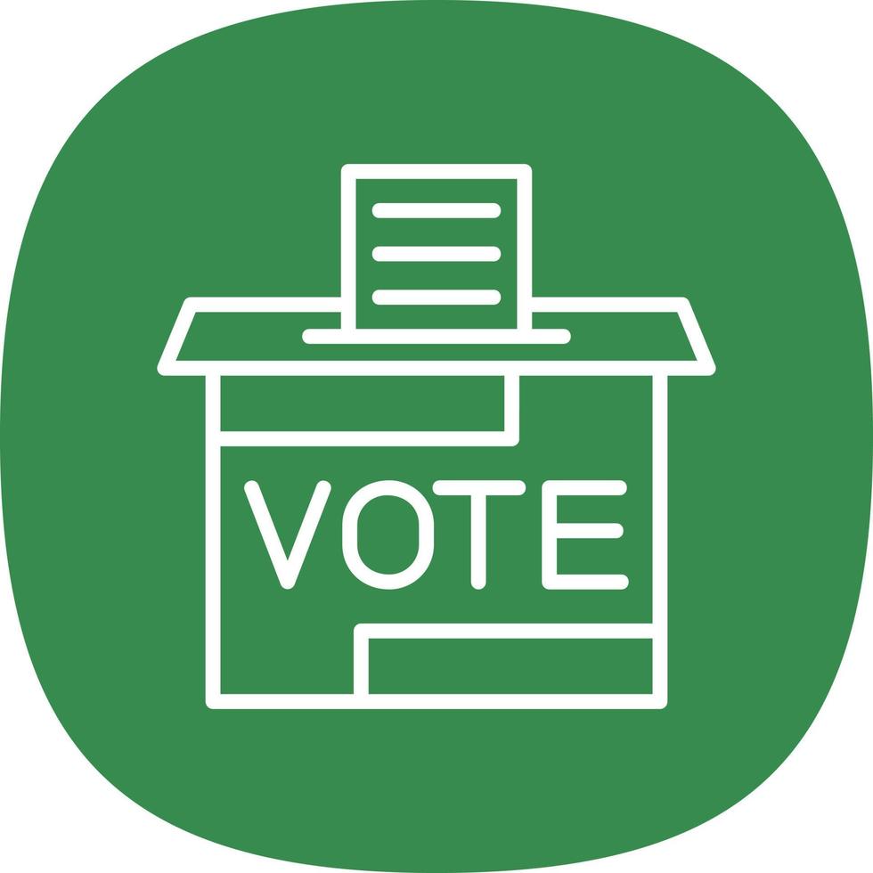 Ballot Vector Icon Design