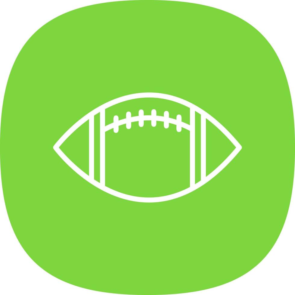 American Football Vector Icon Design