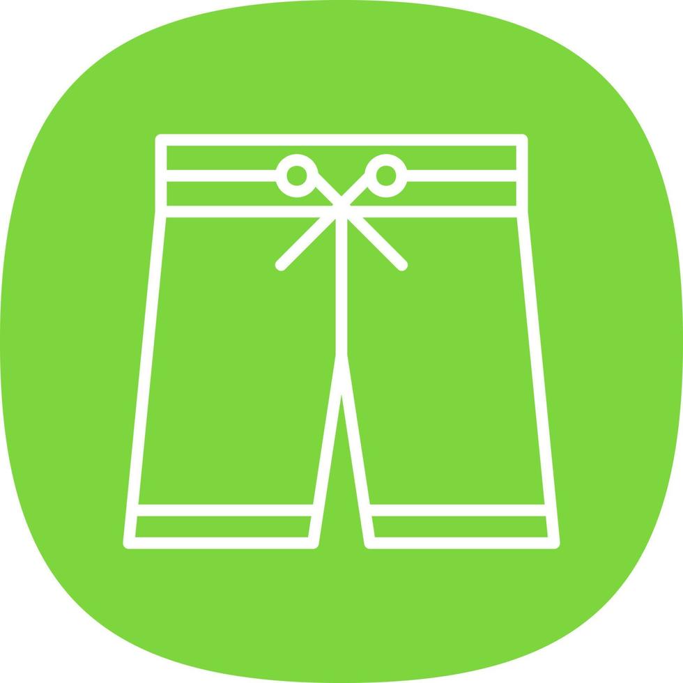 Swimming Suit Vector Icon Design