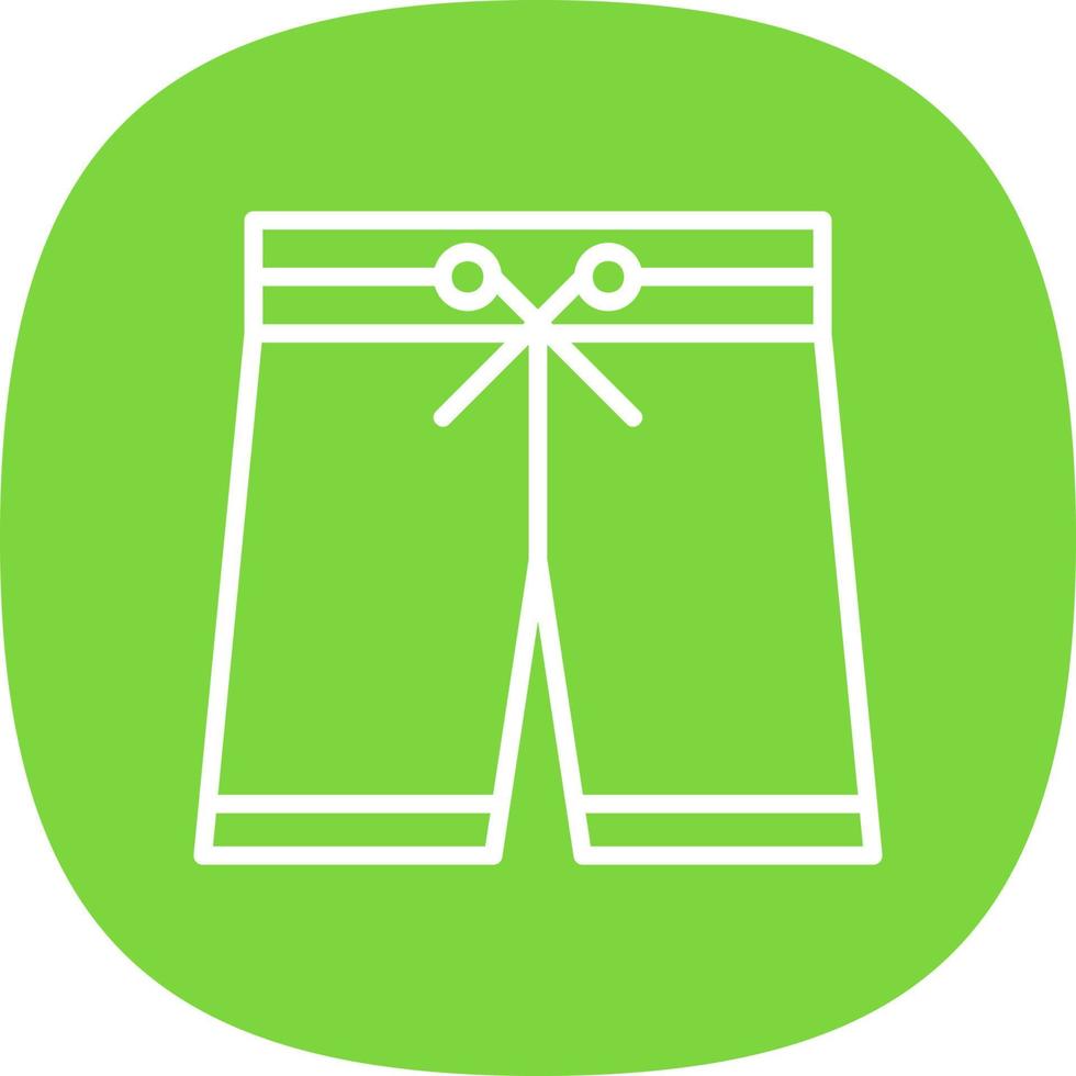 Swimming Suit Vector Icon Design