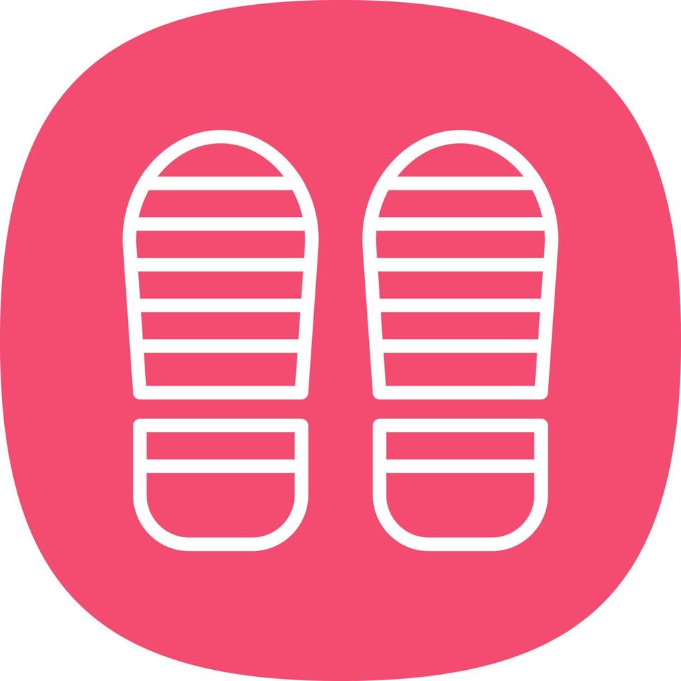 Footsteps Vector Icon Design