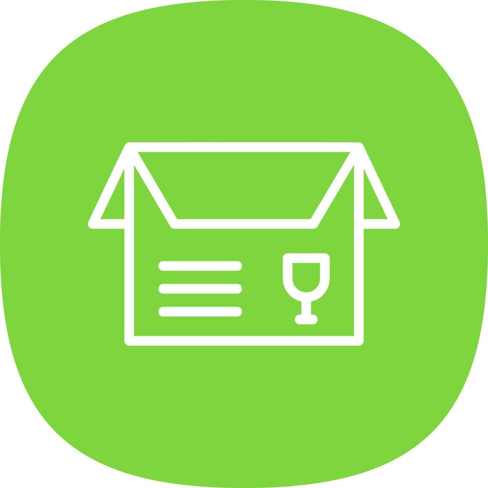 Open Box Vector Icon Design