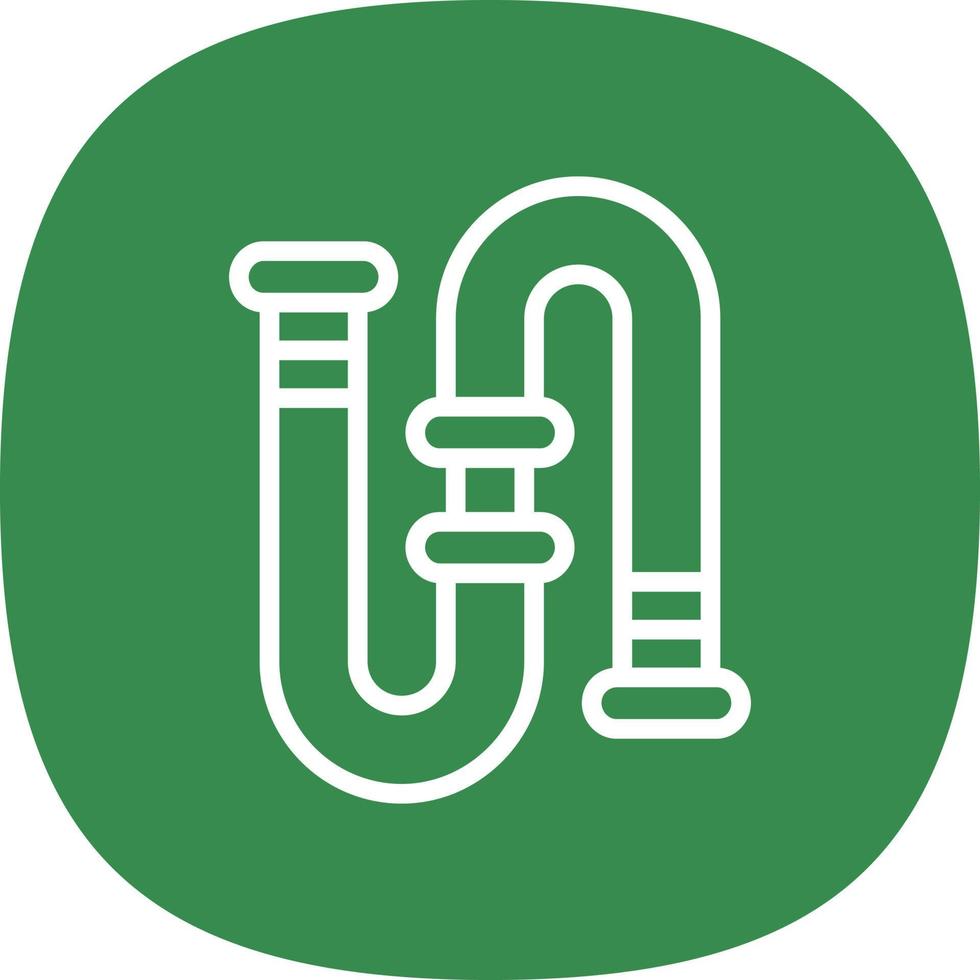 Piping Vector Icon Design