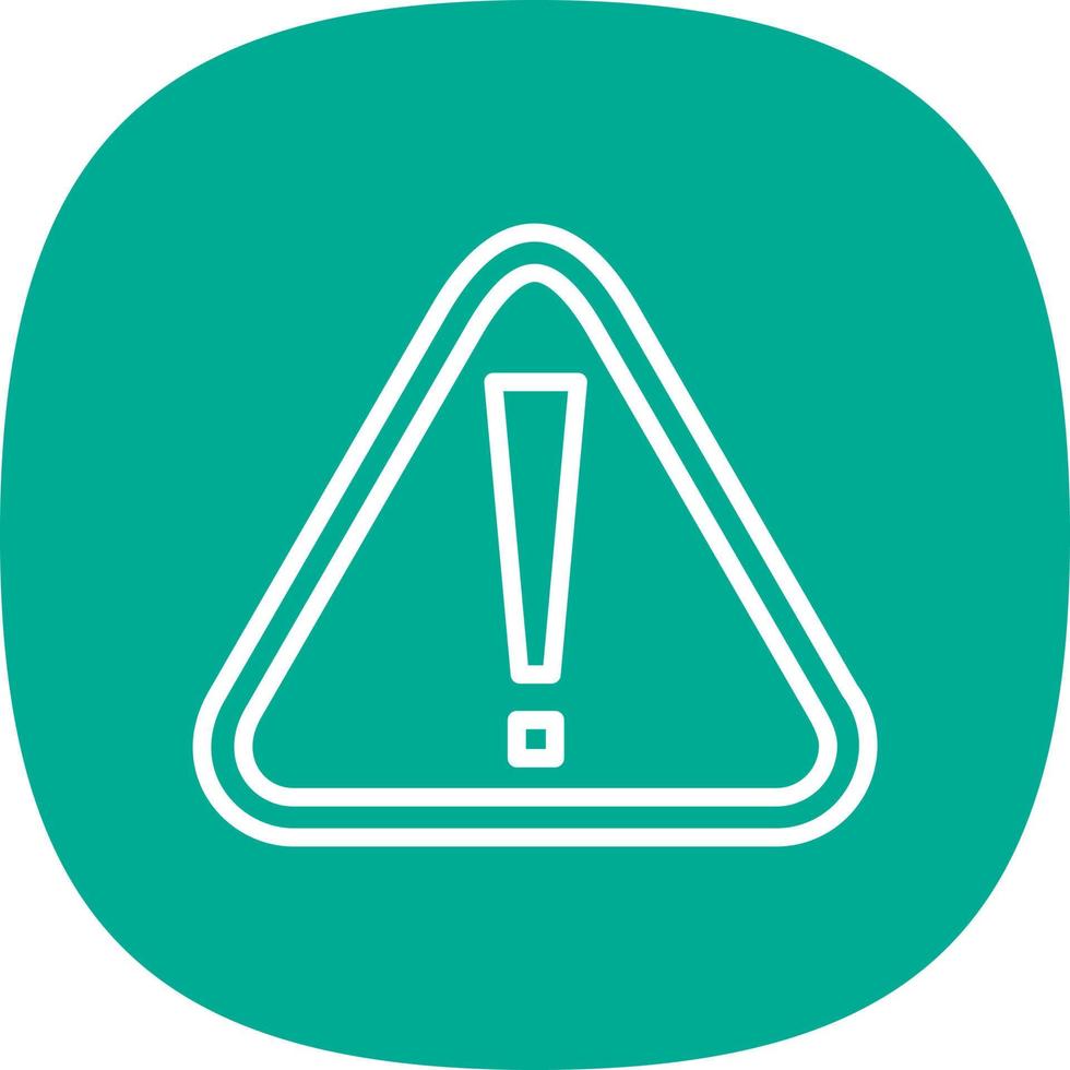 Warning Vector Icon Design