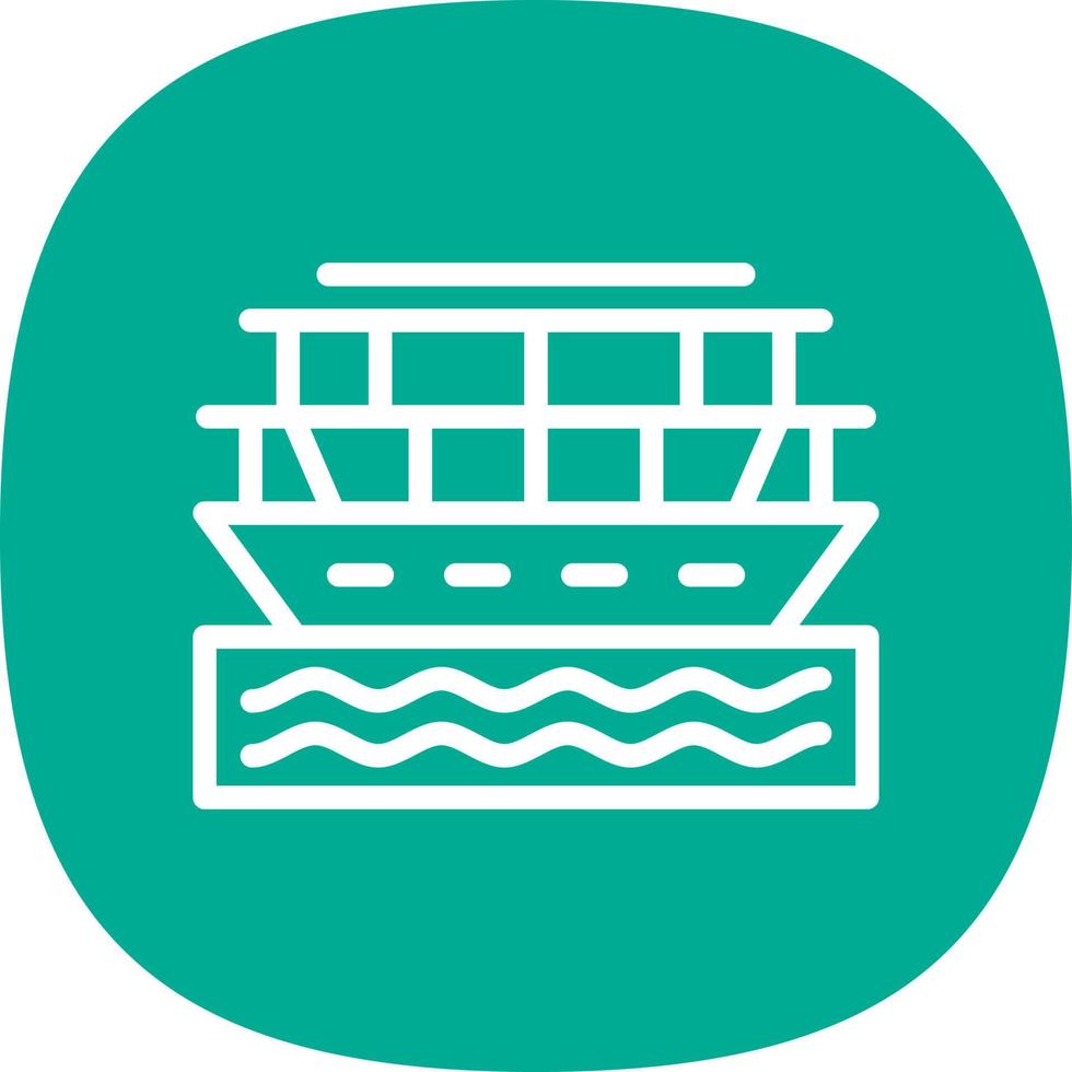 Hydrofoil Vector Icon Design