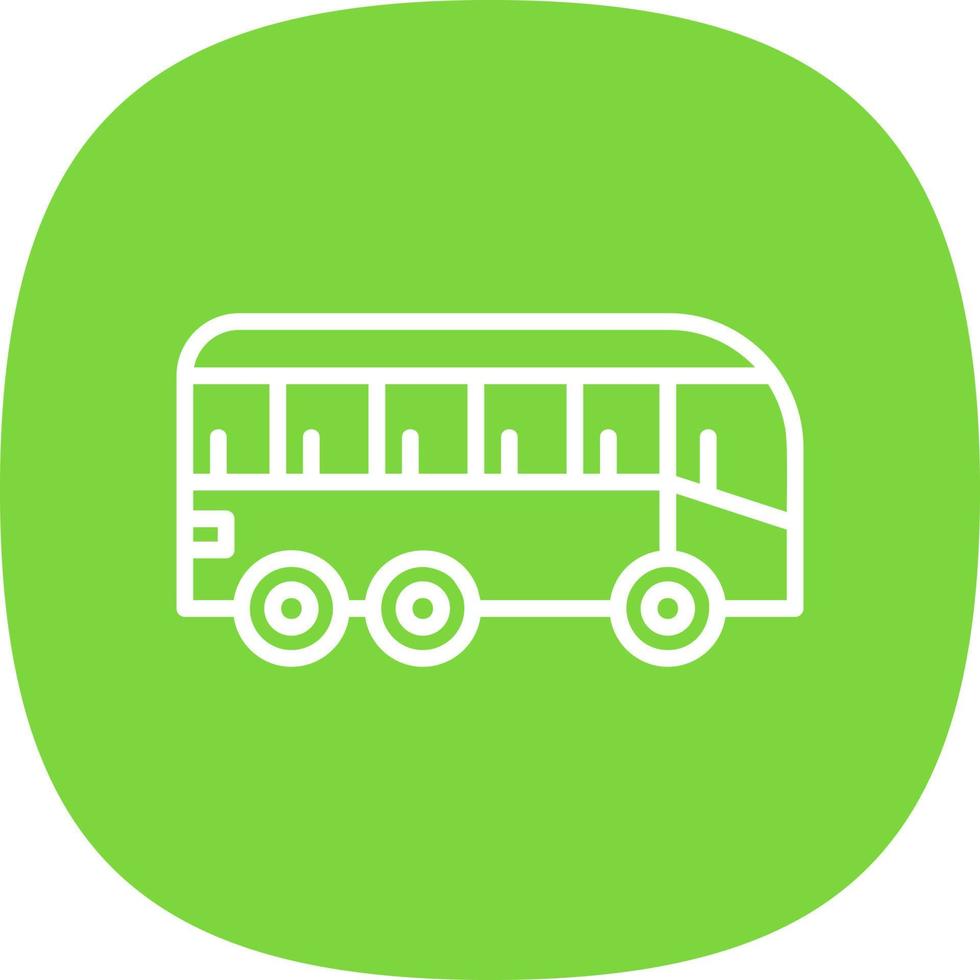 Public Transport Vector Icon Design