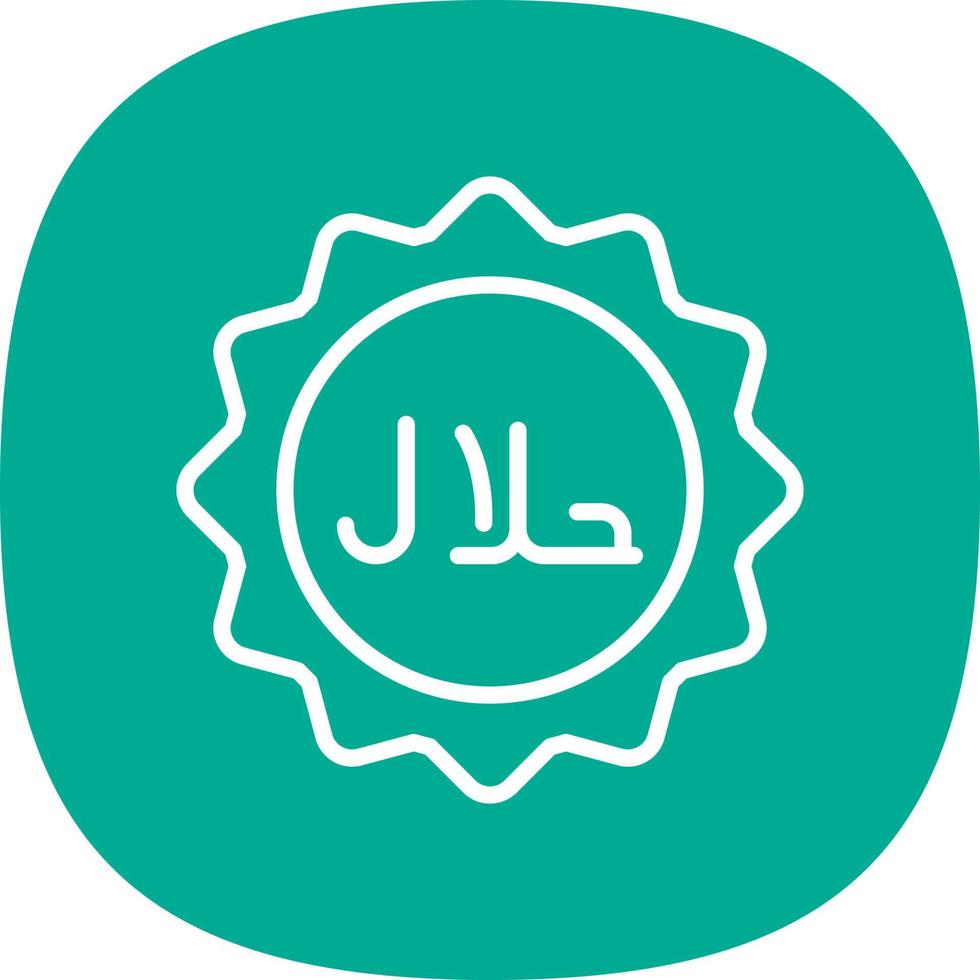 Halal Vector Icon Design