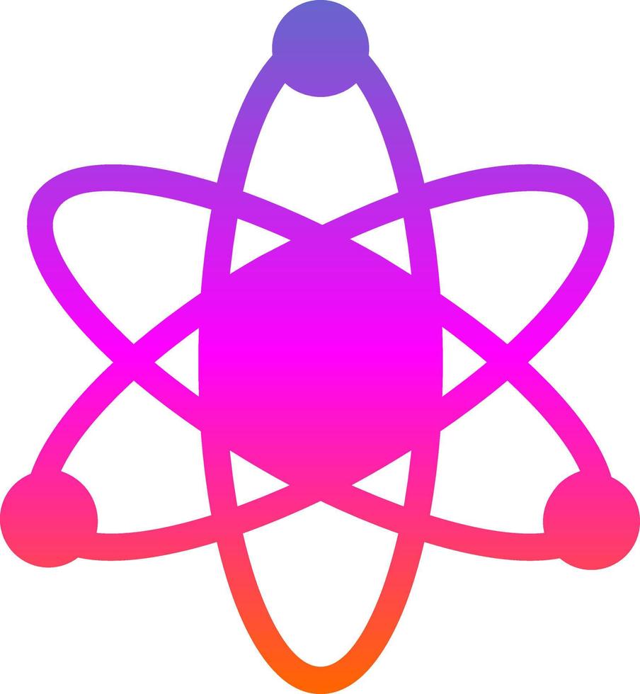 Atom Vector Icon Design