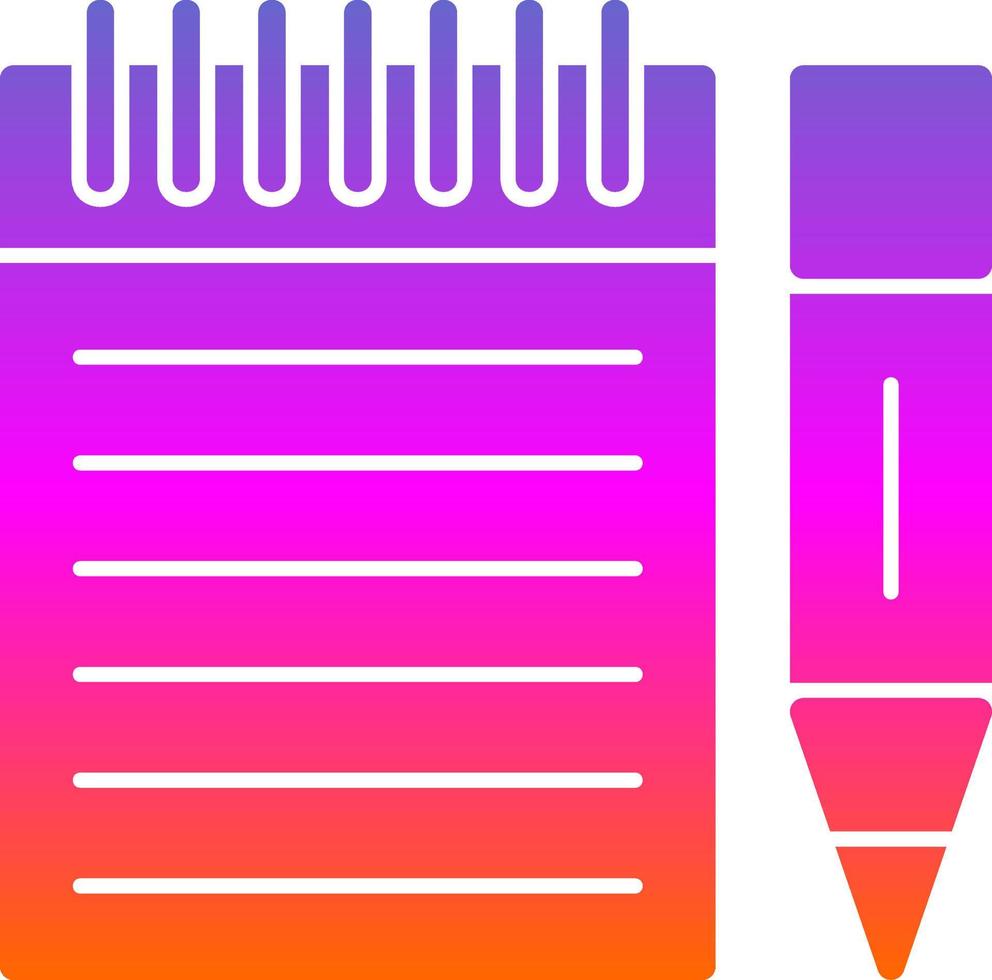 Notes Vector Icon Design