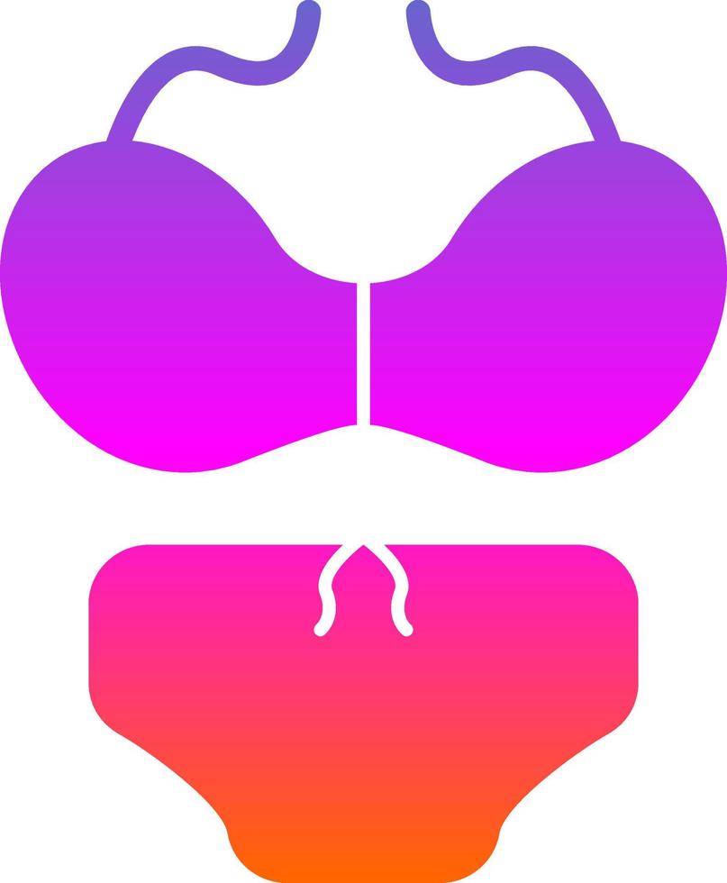 Swimsuit Vector Icon Design