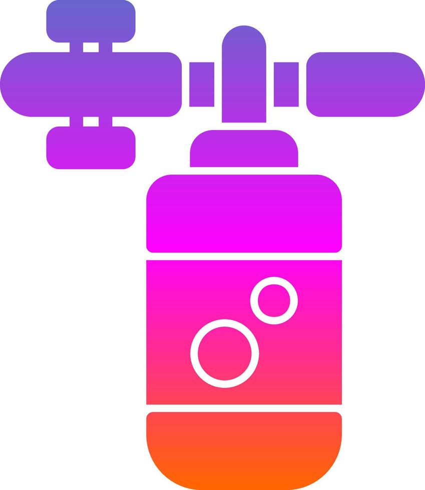 Foam Gun Vector Icon Design