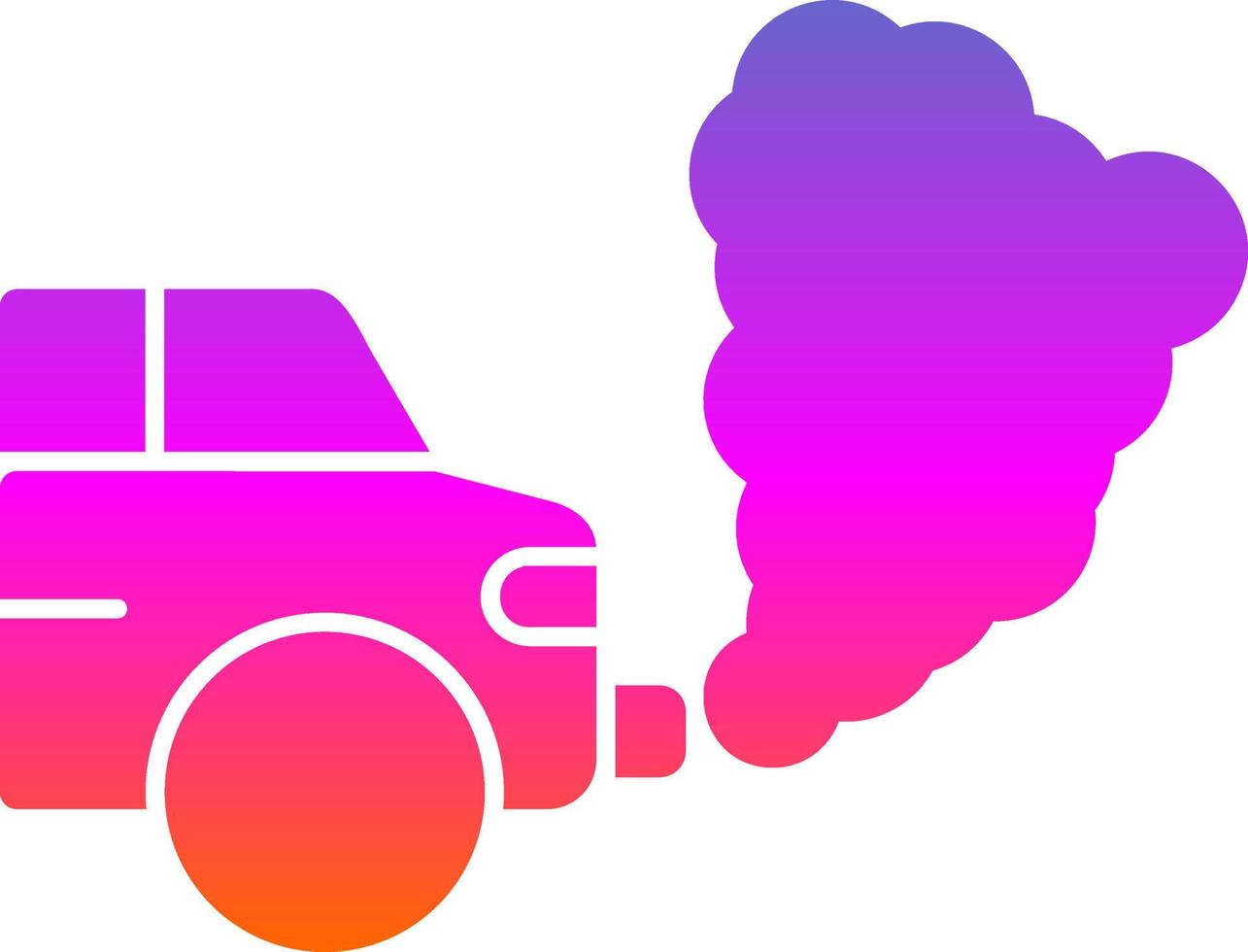 Emission Vector Icon Design