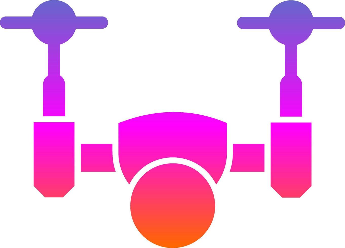 Drone Vector Icon Design
