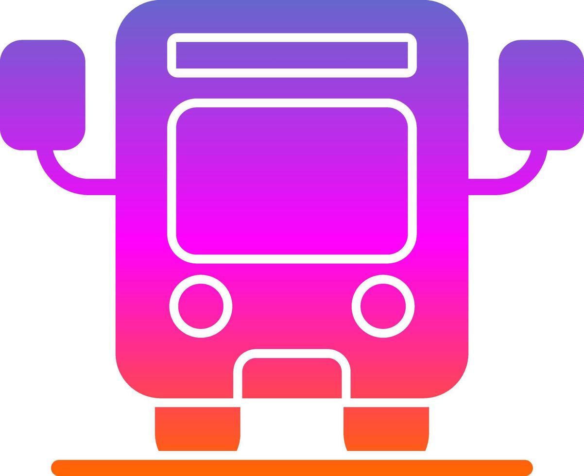 Bus Vector Icon Design