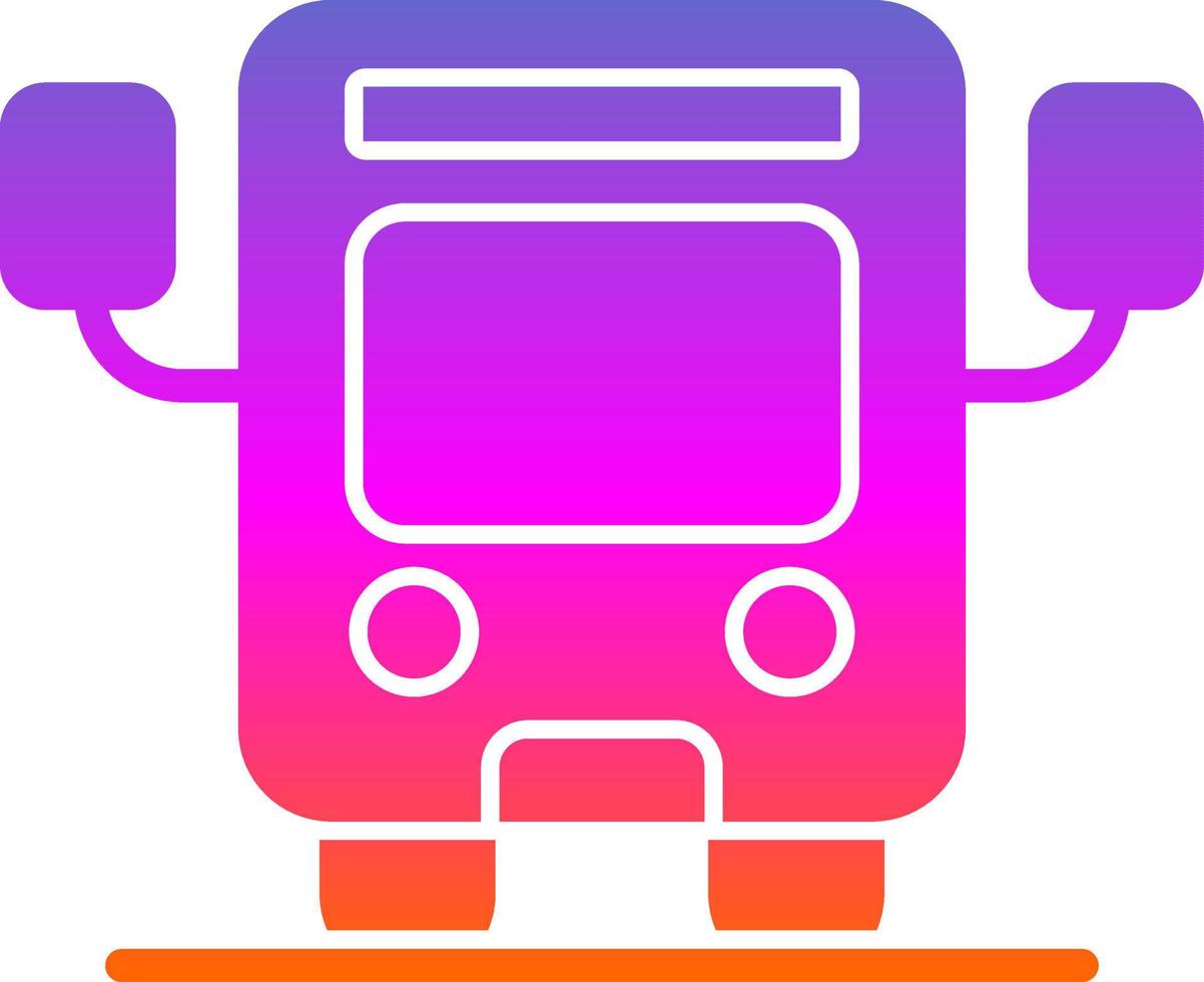 Bus Vector Icon Design