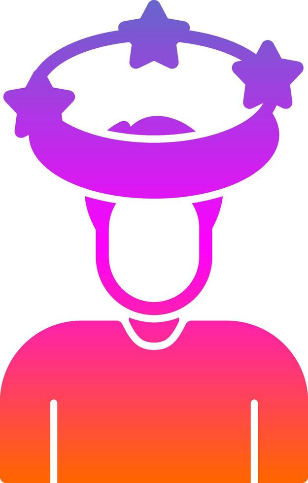 Dizzy Vector Icon Design