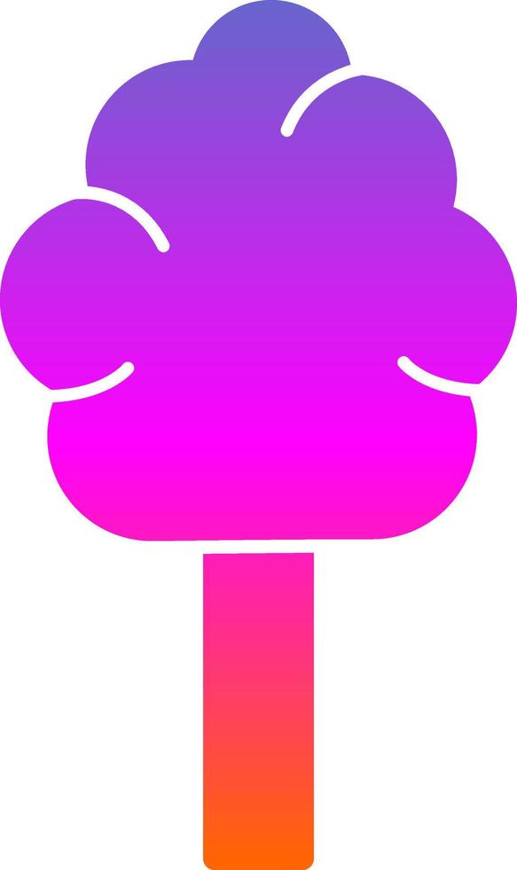 Cotton Candy Vector Icon Design