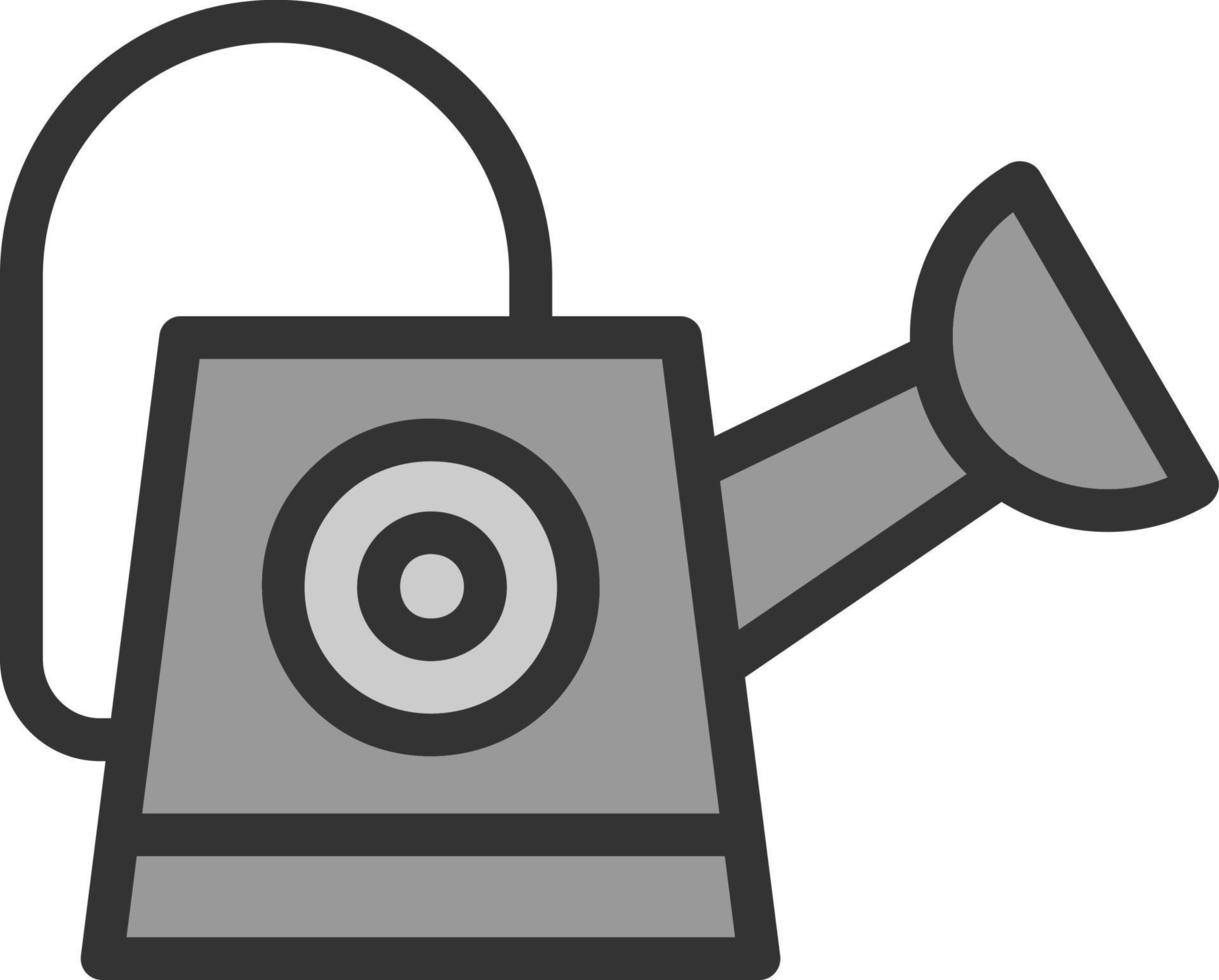 Watering Can Vector Icon Design