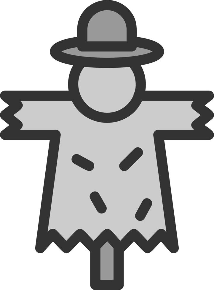 Scarecrow Vector Icon Design