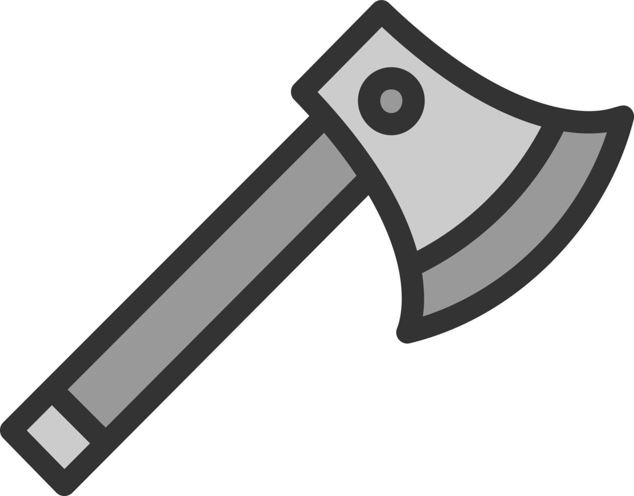 Wood Axe Vector Icon Design
