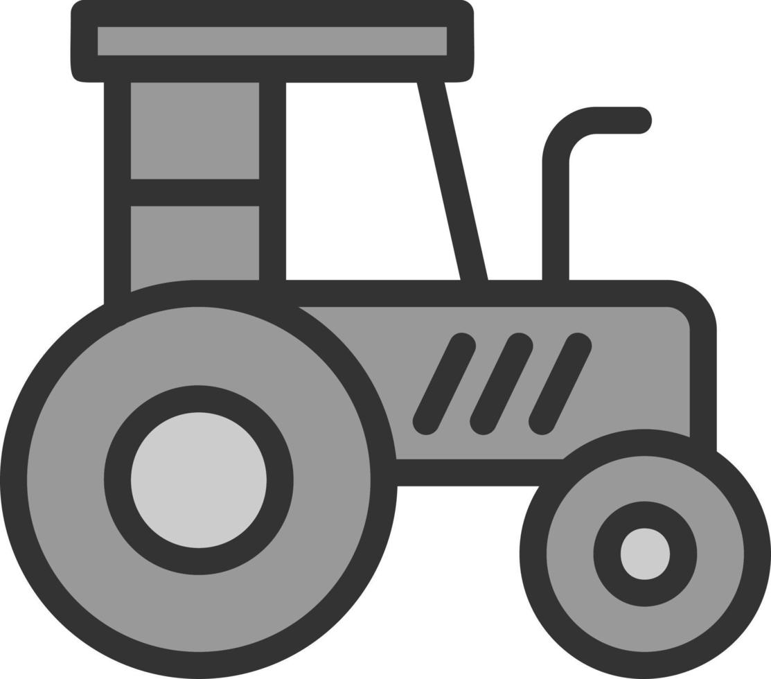 Tractor Vector Icon Design