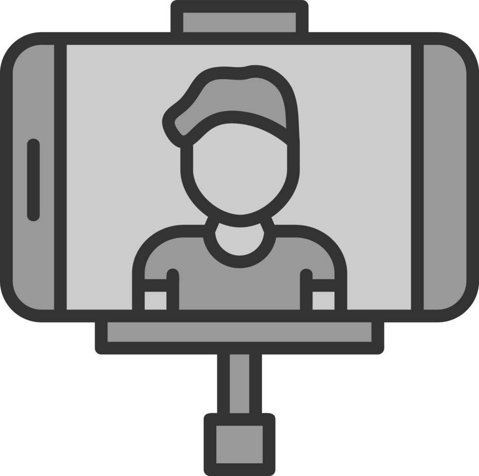 Vlogger Vector Icon Design