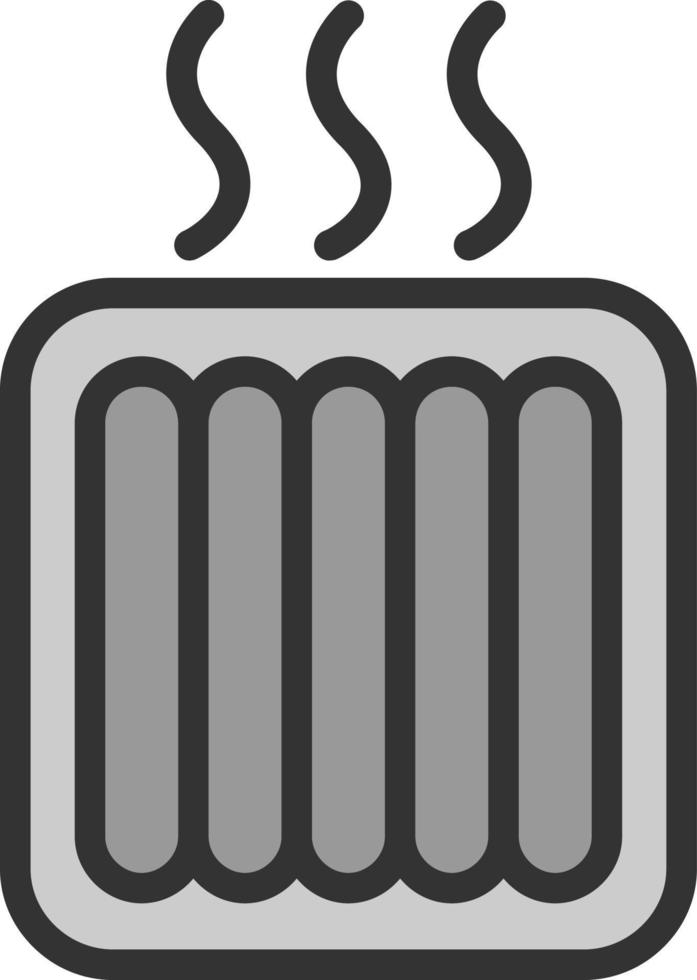 Underfloor Heating Vector Icon Design